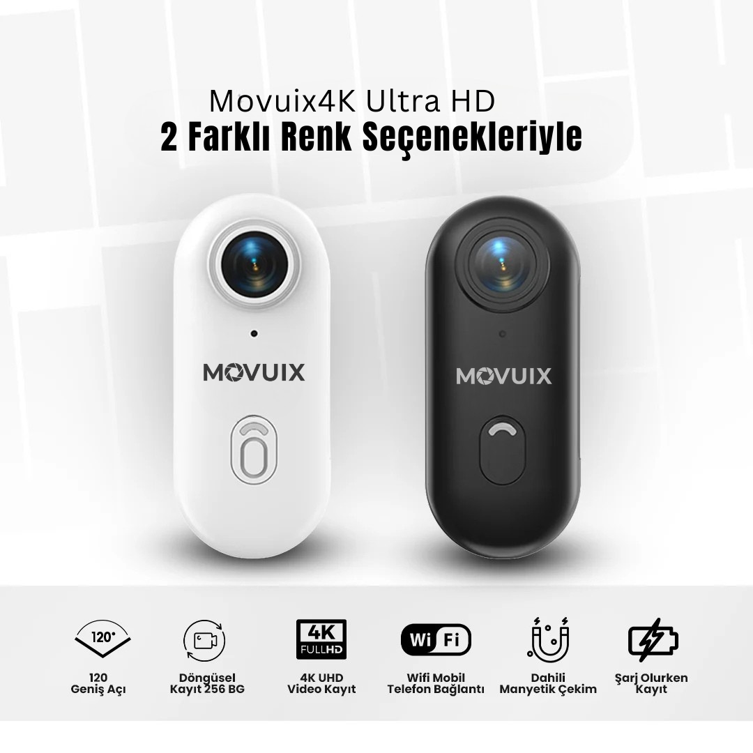 4K Ultra HD Mini Aksiyon Kamerası