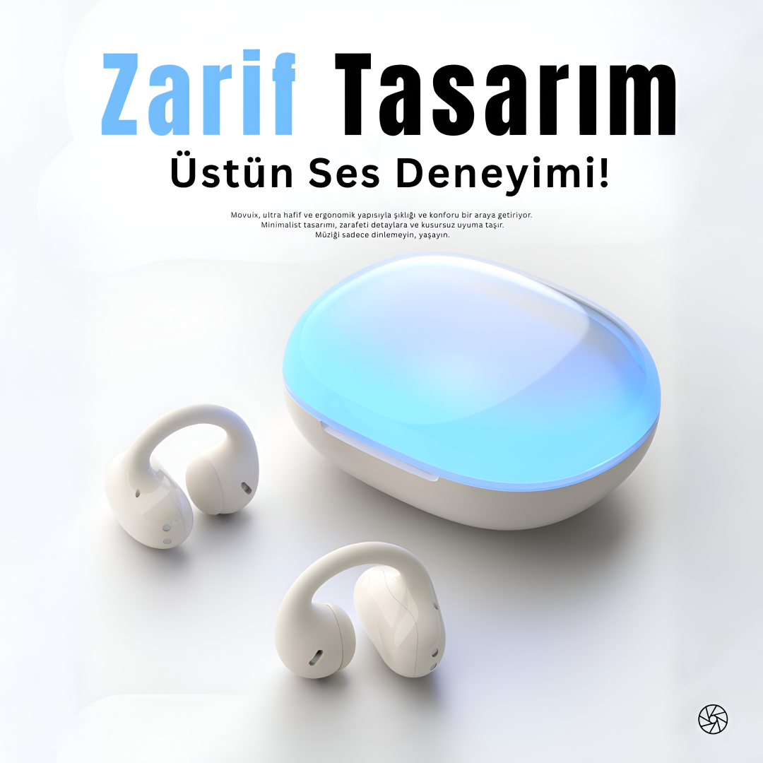 Luminous - Klips Tasarımlı Kablosuz Kulaklık