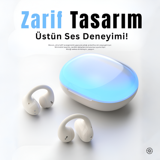 Luminous - Klips Tasarımlı Kablosuz Kulaklık