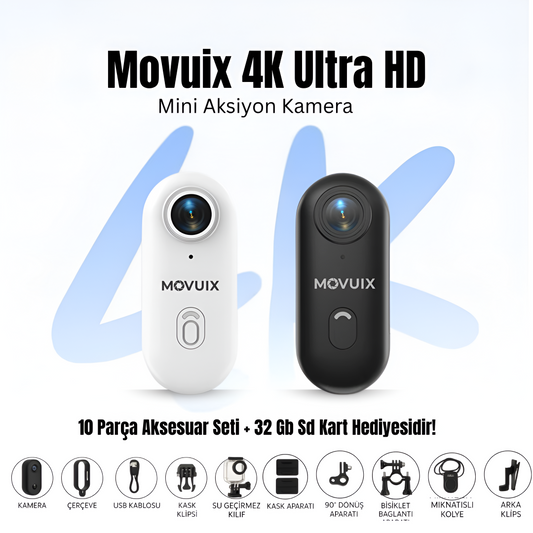 4K Ultra HD Mini Aksiyon Kamerası